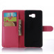 Чехол книжка с визитницей для Samsung Galaxy A7 (2016) SM-A710F (Малиновый)