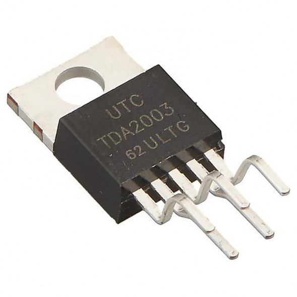 TDA2003 Аудиоусилитель 10Вт для автомагнитол 2 Ом 3.5А (TO-220B)