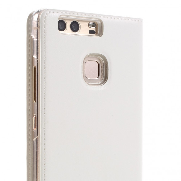 Чехол с окном информации Wake UP - Sleep для Huawei P9 (Белый)