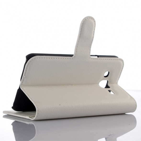 Чехол с визитницей для Samsung Galaxy J3 2016 J320F (белый)