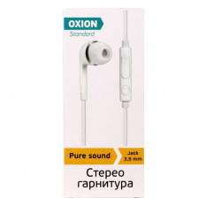 Гарнитура проводная OXION Standard HS230BK микрофон (чёрный)