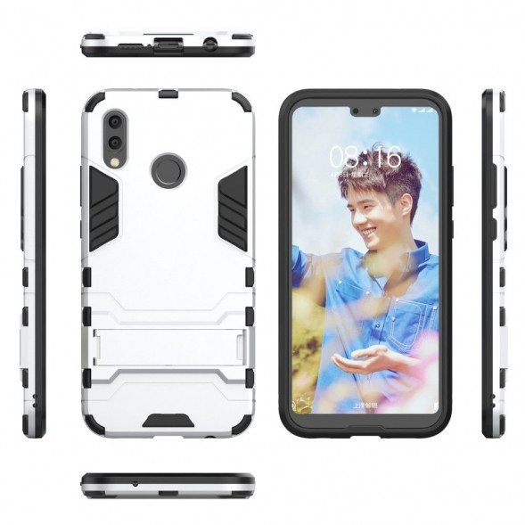 Чехол Duty Armor для Huawei P20 Lite / Nova 3e (серебряный)