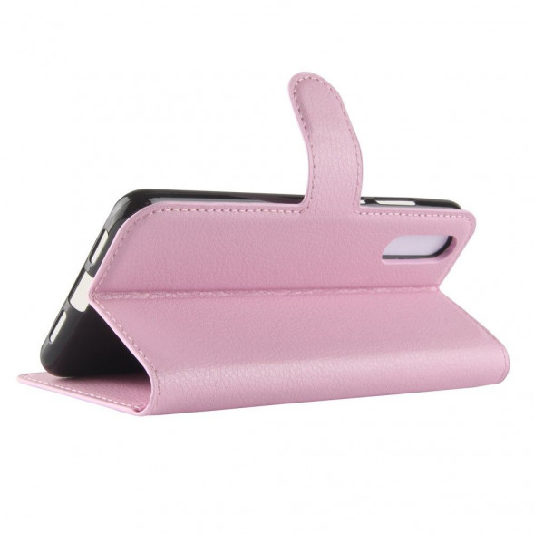 Чехол с визитницей для Huawei P20 (розовый)