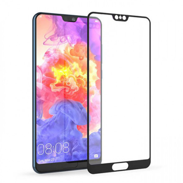 3D Защитное стекло для Huawei P20 (EML-L29) (Черный)