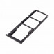 Держатель сим карты SIM лоток для OPPO A15, A15s (Черный)