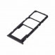 Держатель сим карты SIM лоток для OPPO A15, A15s (Черный)