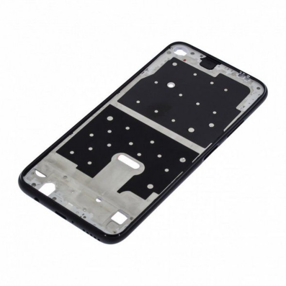 Рамка дисплея для Huawei P40 Lite (JNY-LX1) (средняя часть в сборе) (Черная)