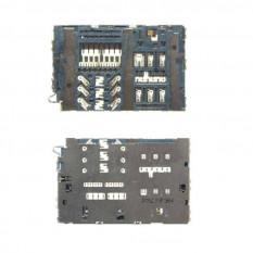 Коннектор SIM+MMC для Samsung A310F, A510F, A600F, A605F, G570, J330F, J415F, J530F, J600F, J610F, J730F, J810F