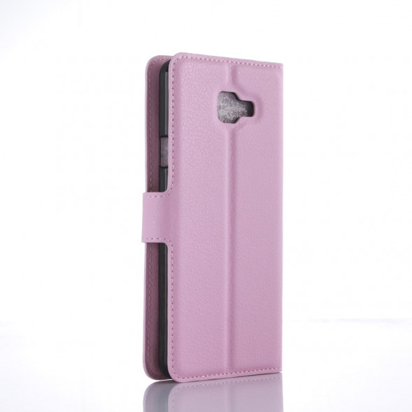 Чехол книжка с визитницей для Samsung Galaxy A7 (2016) SM-A710F (Розовый)