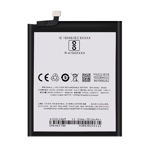 Аккумулятор BA822 для Meizu Note 8