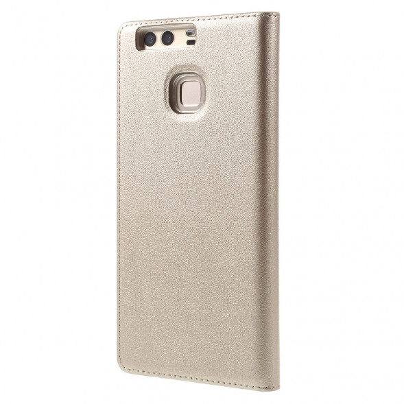 Чехол с окном информации Wake UP - Sleep для Huawei P9 (Золотой)