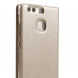 Чехол с окном информации Wake UP - Sleep для Huawei P9 (Золотой)