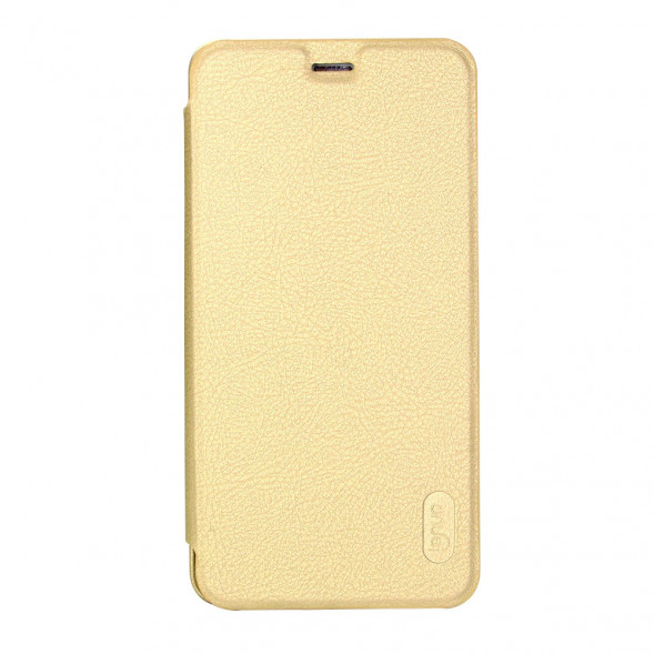 Чехол книжкой LENUO для Huawei Honor V8 (золотой)