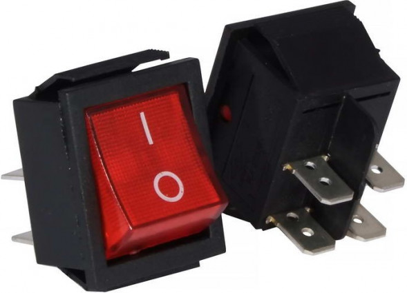 IRS-201-1C ON-OFF Переключатель (рокерный) серии IRS-200