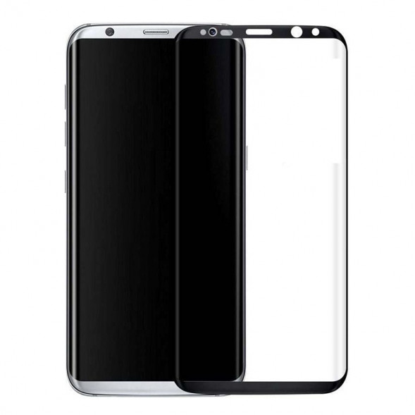 3D Защитное стекло для Samsung Galaxy S8 G950F (черный)