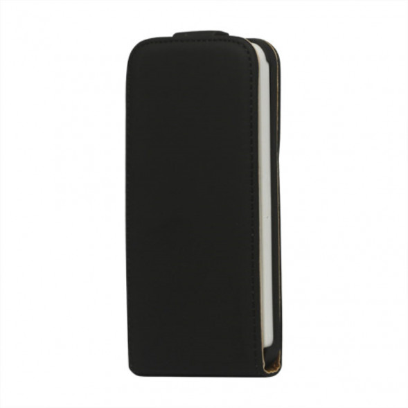 Чехол флип для iPhone 5, 5S, SE (черный)