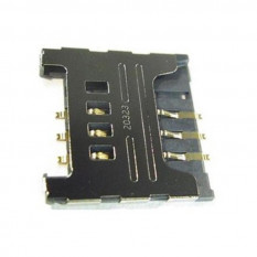 Коннектор SIM для Samsung C3322, C3350, C3530, C3752, E2222, C3520, C3782, E1182, E1200, i9250, S6102, S6802