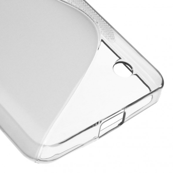 Антискользящий чехол накладка для Microsoft Lumia 550 (Серый)