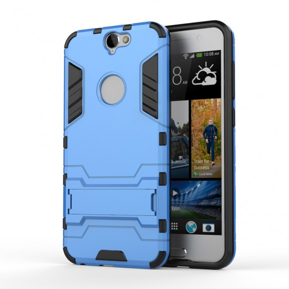 Габридный чехол накладка для HTC One A9 (Голубой)