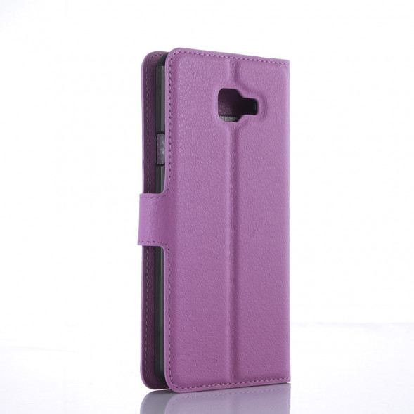 Чехол книжка с визитницей для Samsung Galaxy A7 (2016) SM-A710F (Фиолетовый)