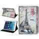 Чехол книжка с рисунком для iPad Air (Eiffel Tower Pattern)