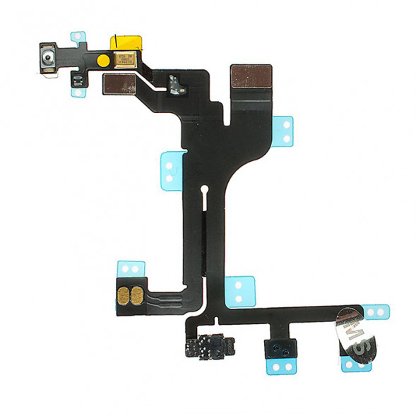 Шлейф для iPhone 5C на кнопку включения с кнопками громкости