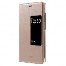 Чехол с окном информации Wake UP - Sleep для Huawei P9 (Розовое золото)