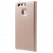 Чехол с окном информации Wake UP - Sleep для Huawei P9 (Розовое золото)