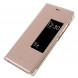 Чехол с окном информации Wake UP - Sleep для Huawei P9 (Розовое золото)