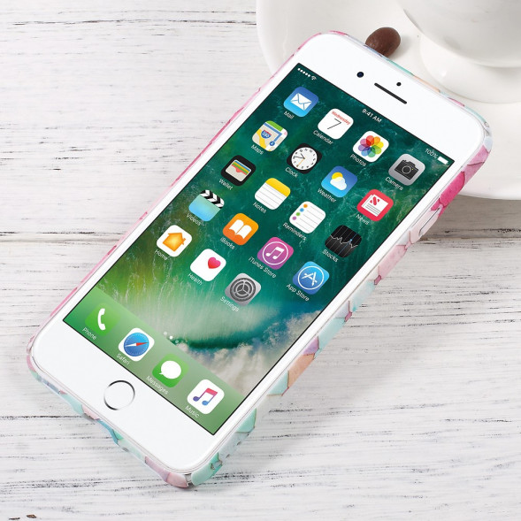 Матовый ромбовидный чехол накладка для iPhone 8 / 7