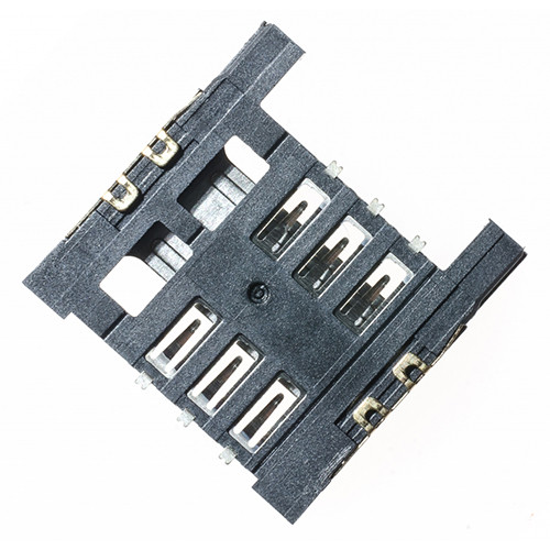 Коннектор SIM Alcatel OT-4033D, OT-4030D, OT-5020D, OT-4010D, OT-4015D, OT-4018D