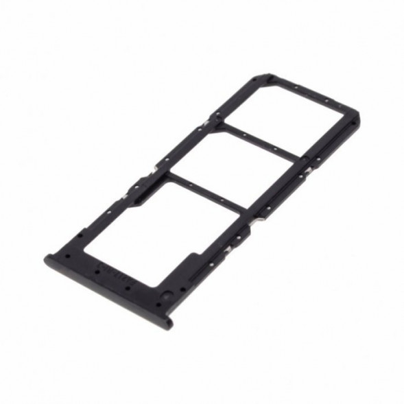 Держатель сим карты SIM лоток для OPPO A53 (Черный)