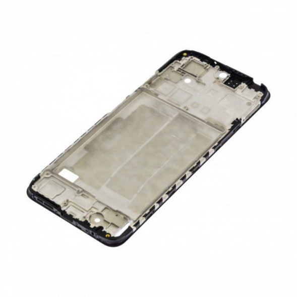 Рамка дисплея для Xiaomi Poco M4 Pro 4G (2201117PG) (Черный) средняя часть