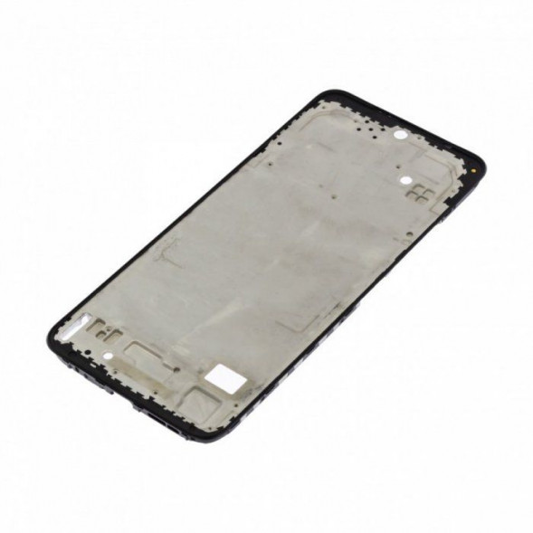 Рамка дисплея для Xiaomi Poco M4 Pro 4G (2201117PG) (Черный) средняя часть