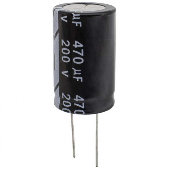 Конденсатор 470 UF 200V 105*C 22*35 (JWCO)