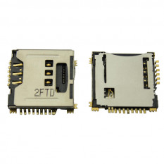 Коннектор SIM+MMC для Samsung S5230, C3010, P900 и другие
