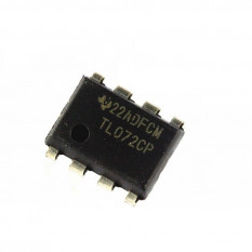 TL072CP 2х канальный малошумящий операционный усилитель (DIP-8)