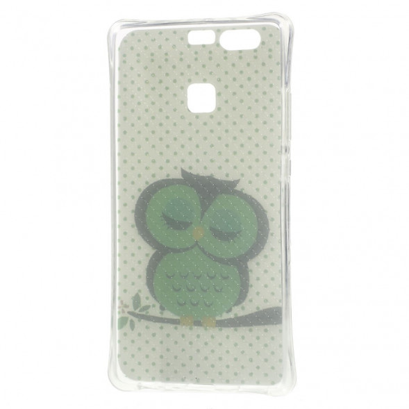 Чехол-накладка с рисунком для Huawei P9 (Сова)