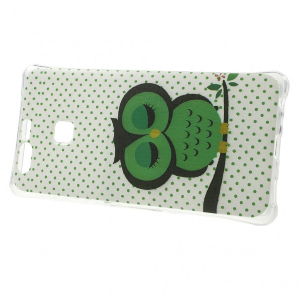 Чехол-накладка с рисунком для Huawei P9 (Сова)