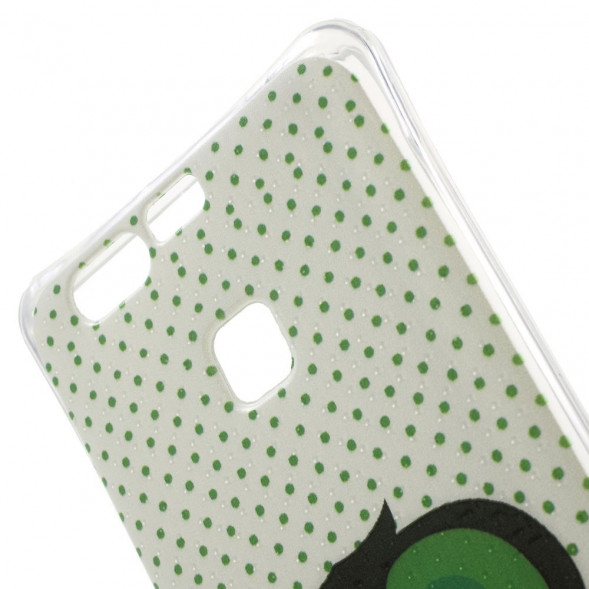 Чехол-накладка с рисунком для Huawei P9 (Сова)