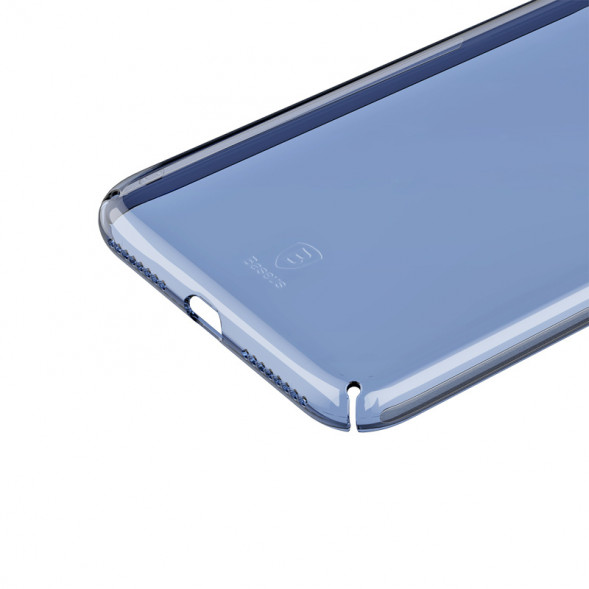 Голубой чехол накладка Baseus Sky для iPhone 7 Plus