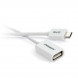 Кабель OTG USB - micro USB (Pisen)