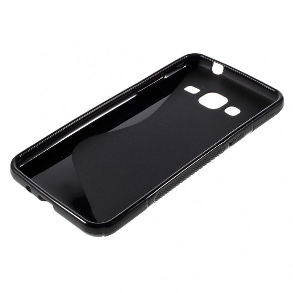 Чехол накладка для Samsung Galaxy J3 2016 J320F (черный)