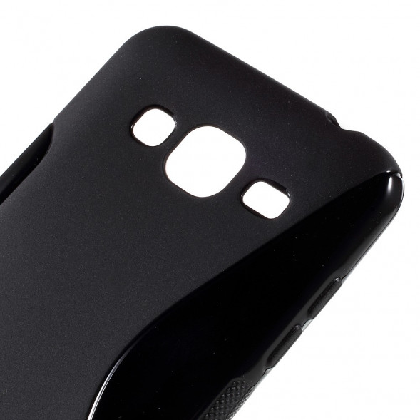 Чехол накладка для Samsung Galaxy J3 2016 J320F (черный)