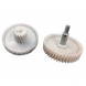 SMR079 Шестерни для мясорубки Rolsen комплект D79,d28,H36,h15, D80,H18 50680516032