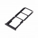 Держатель сим карты SIM лоток для OPPO A54 4G, A16 (Черный)