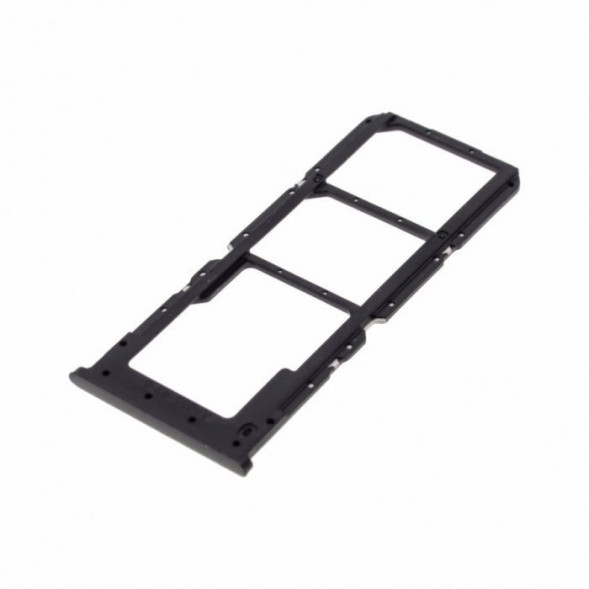Держатель сим карты SIM лоток для OPPO A54 4G, A16 (Черный)
