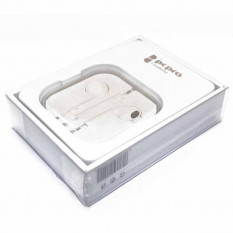 Гарнитура для iPhone 5 5S 6 EarPods Pcpro в коробке (белый)