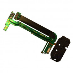 Шлейф для Nokia N95 межплатный в сборе с подложкой клавиатуры верхнего слайдера и камерой