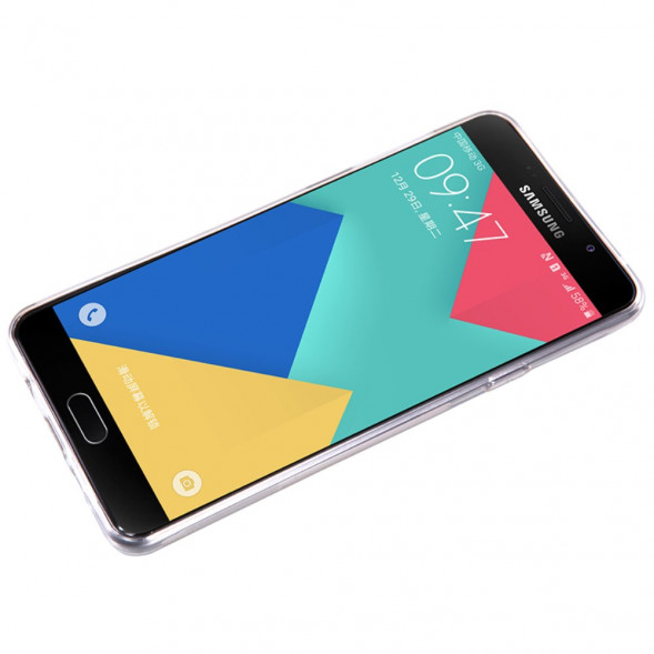 Чехол накладка Nillkin для Samsung Galaxy A7 (2016) SM-A710F (Белый)